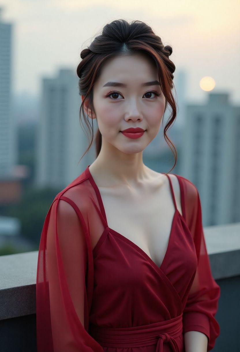 那些亮着的窗海报